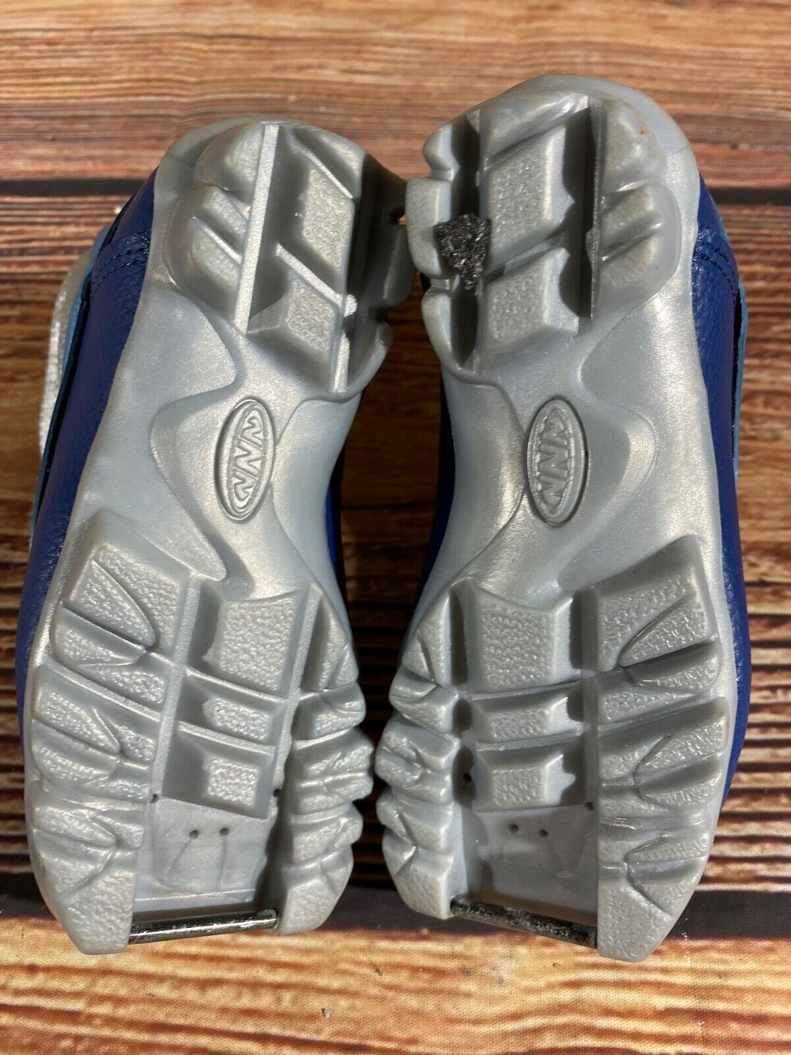 Alpina Frost Kids Nordic Cross Country Ski Boots Size EU25 US8.5 NNN A-1192