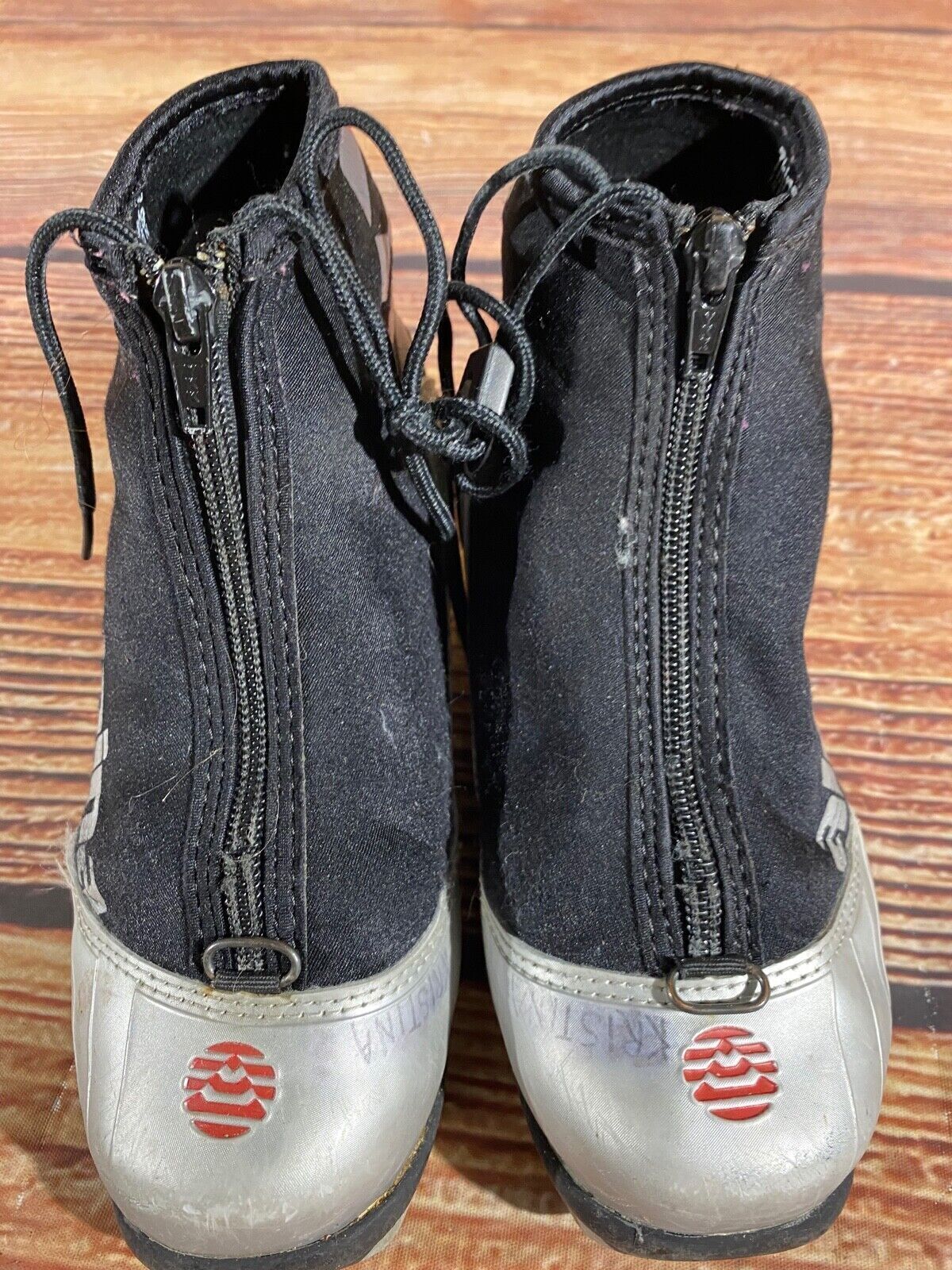 Alpina T10jr Cross Country Ski Boots Classic NNN EU 32 US 1.5 Kids 210mm A-1372