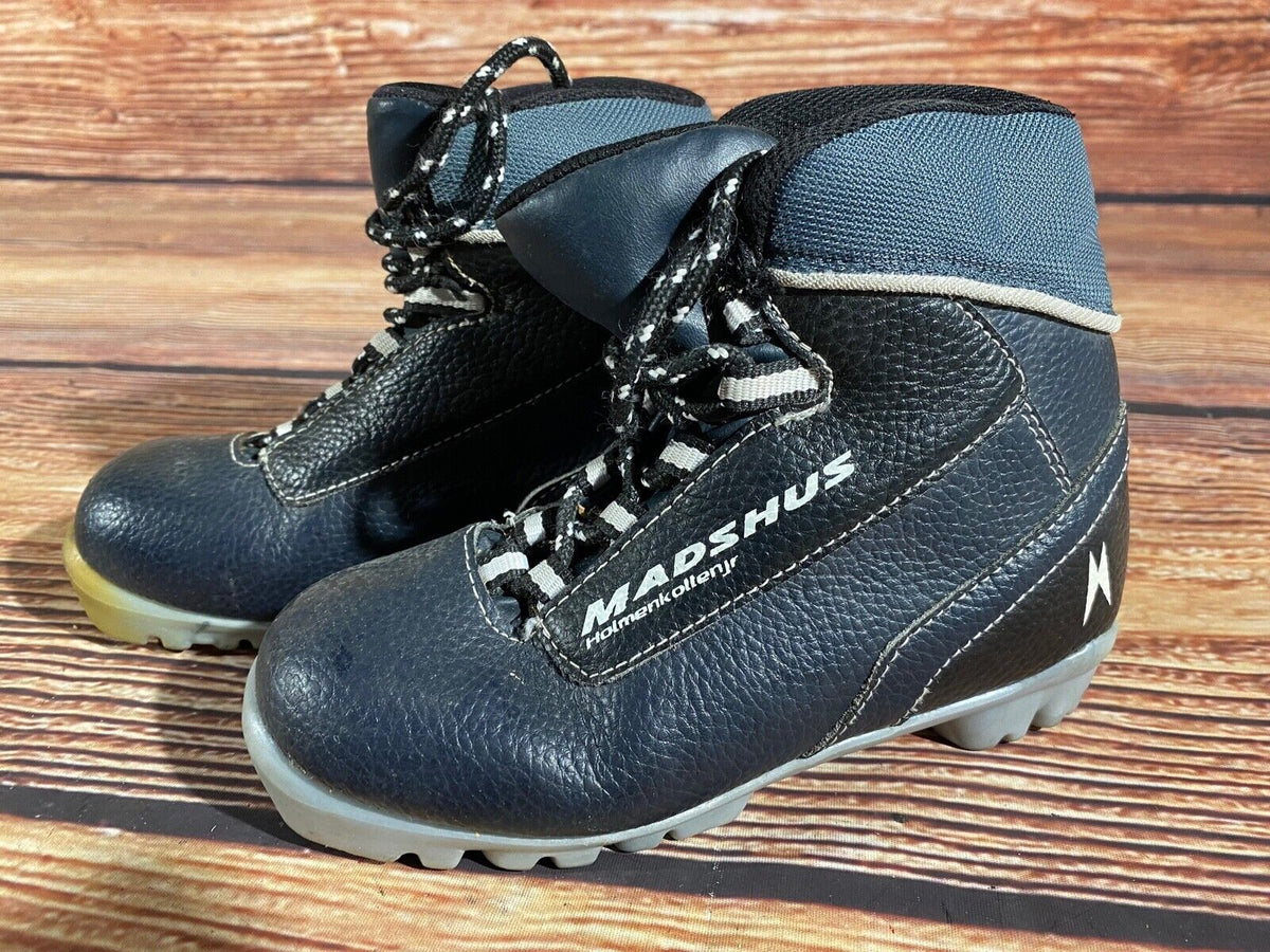 Madshus Holm Cross Country Ski Boots Classic NNN EU 31 US 13 Kids 200mm M236