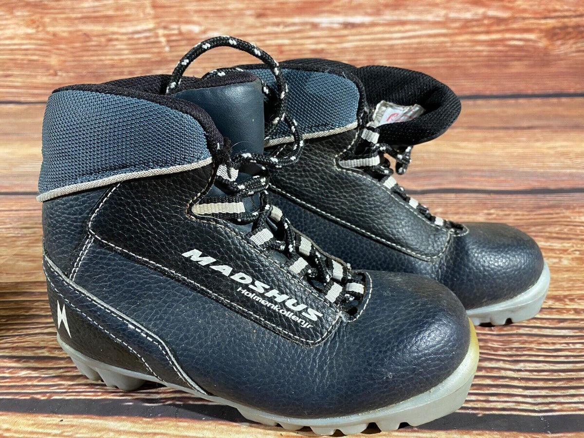 Madshus Holm Cross Country Ski Boots Classic NNN EU 31 US 13 Kids 200mm M236