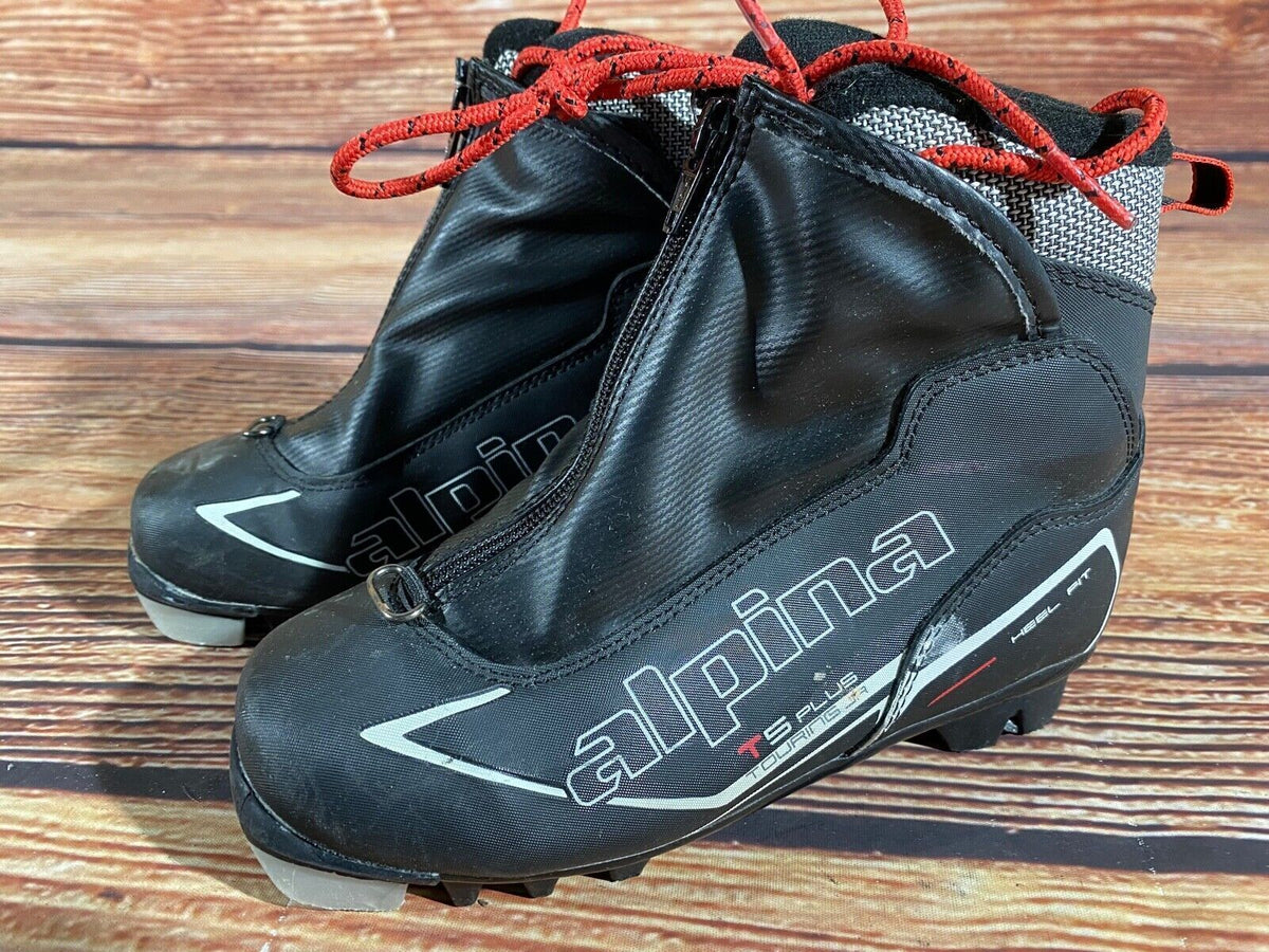 Alpina T5plus Cross Country Ski Boots Classic NNN EU 33 US 2 Kids 220mm A-1341