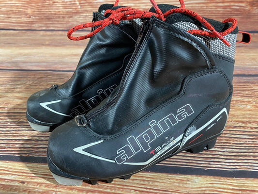 Alpina T5plus Cross Country Ski Boots Classic NNN EU 33 US 2 Kids 220mm A-1341