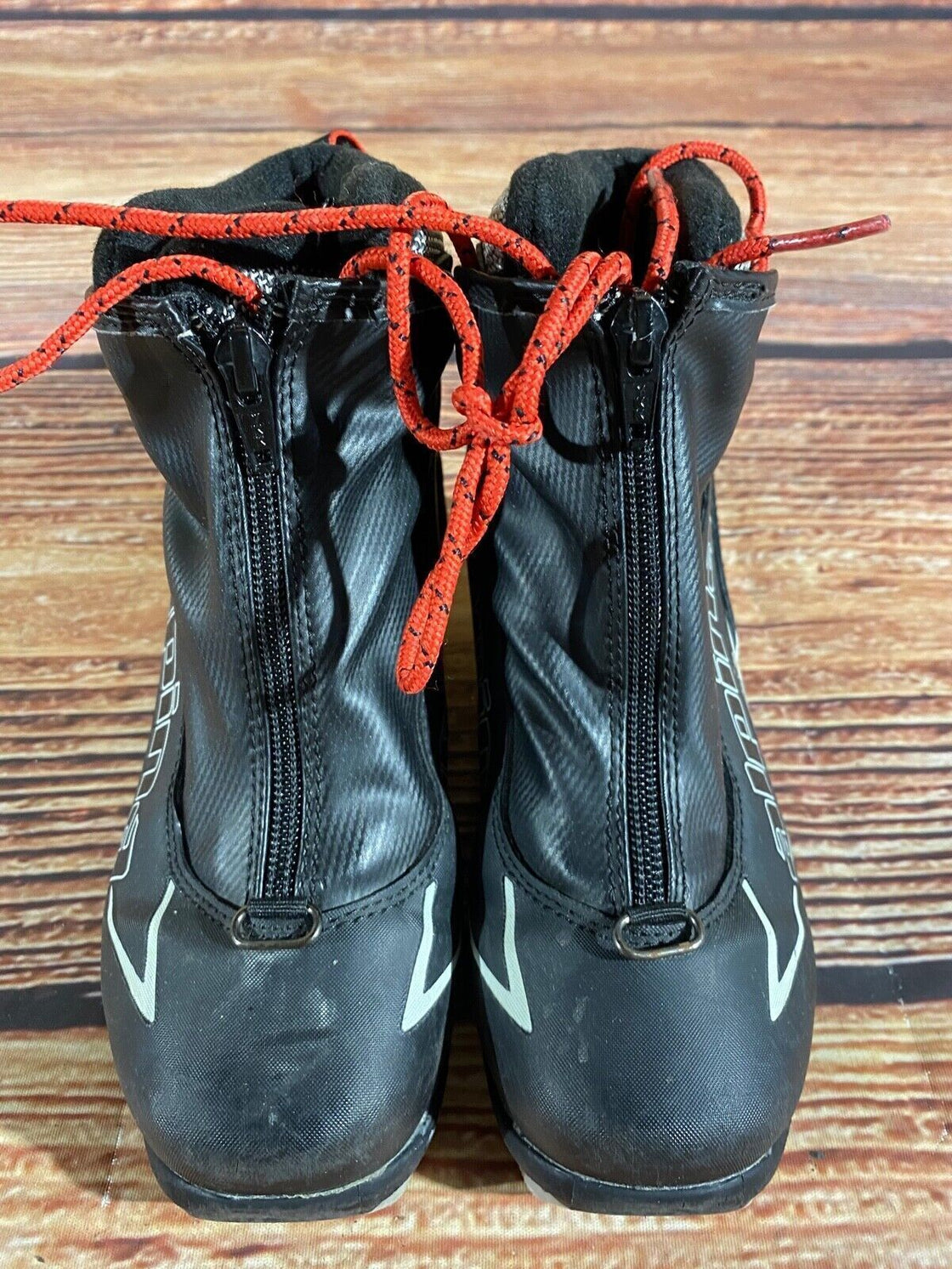 Alpina T5plus Kids Nordic Cross Country Ski Boots Size EU33 US2 NNN A-1341