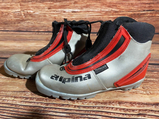 Alpina ST10jr Cross Country Ski Boots Classic NNN EU 37 US 5 Kids 240mm A-1216
