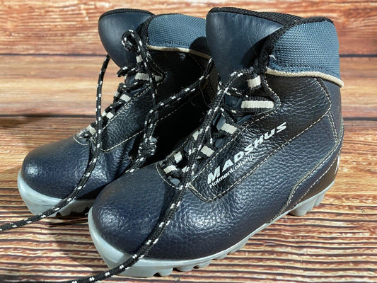Madshus Holmenkollen Cross Country Ski Boots Classic NNN EU 28 US 10.5 Kids M195