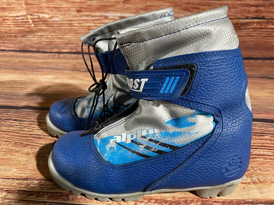 Alpina Frost Cross Country Ski Boots Classic NNN EU 33 US 2 Kids 220mm A-1258