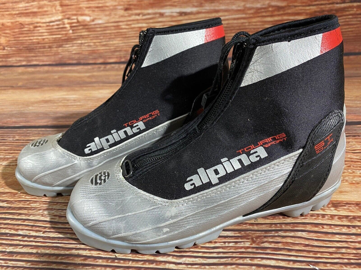 Alpina ST10jr Cross Country Ski Boots Classic NNN EU 36 US 4.5 Kids 235mm A-1339