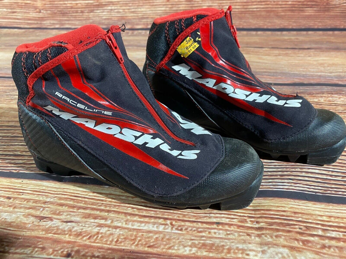 Madshus Race Line Kids Nordic Cross Country Ski Boots Size EU36 US4 NNN M239