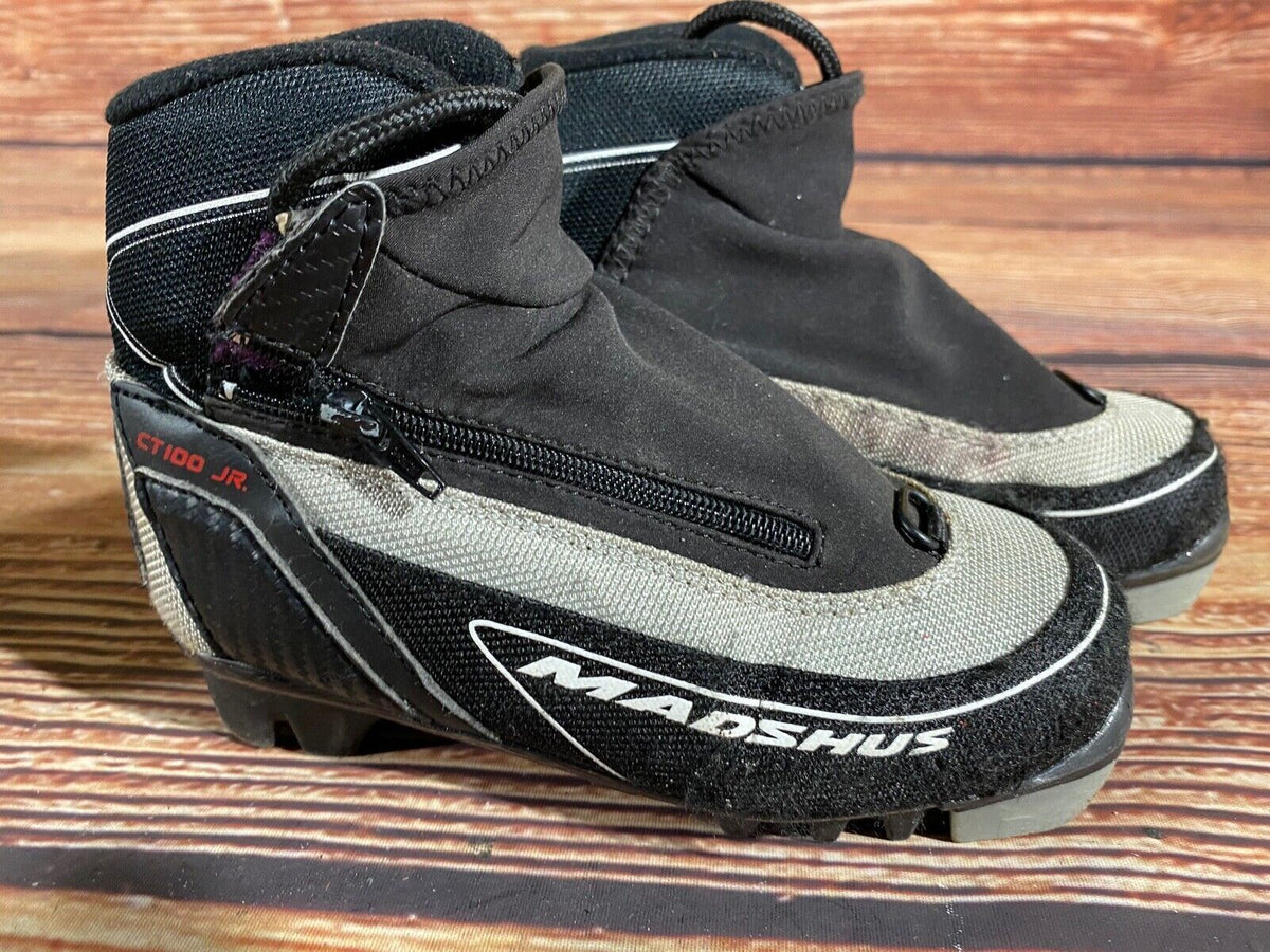 Madshus CT100jr Cross Country Ski Boots Classic NNN EU 28 US 10.5 Kids M226