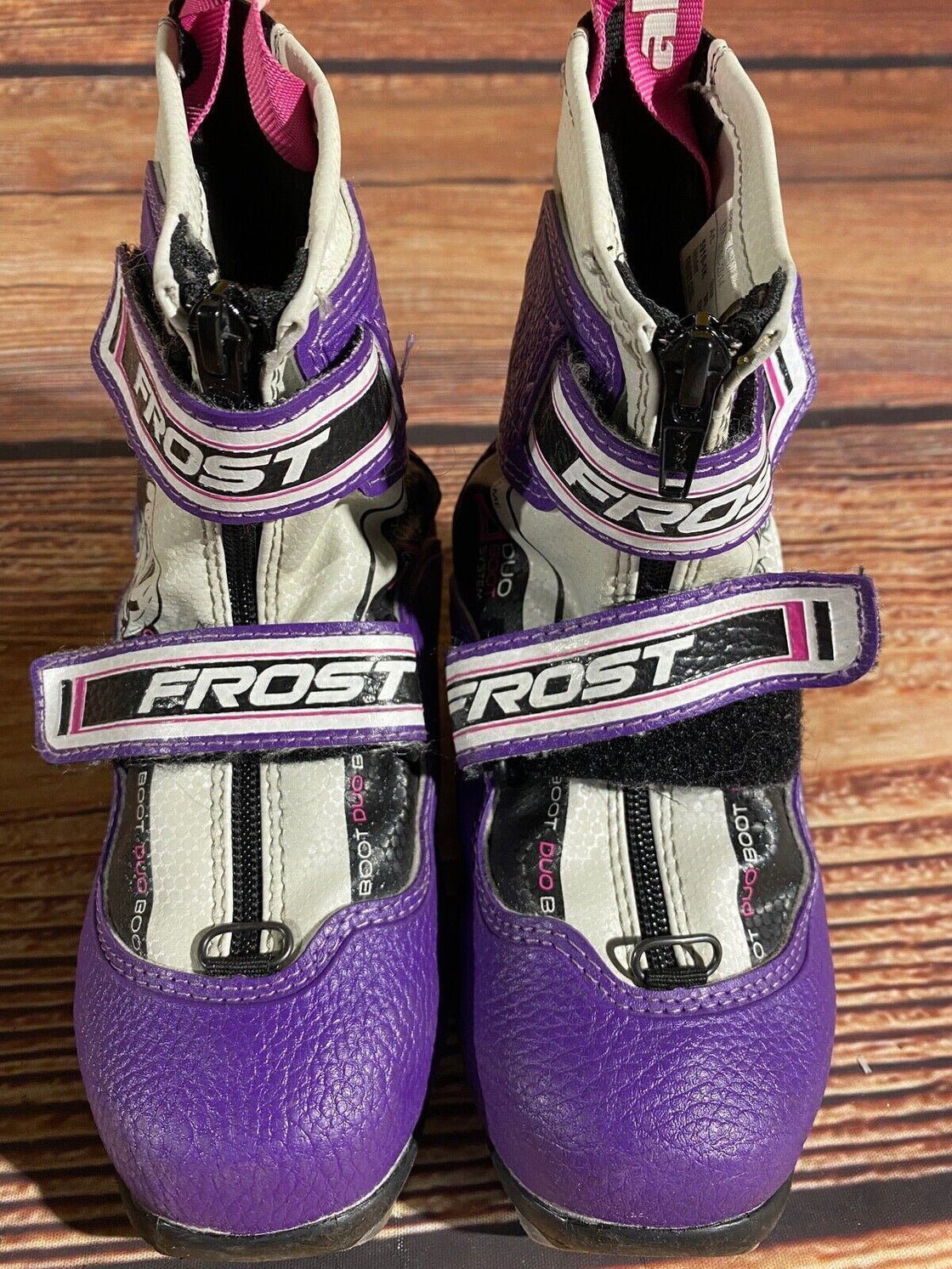 Alpina Frost Kids Nordic Cross Country Ski Boots Size EU30 US12 NNN A-1230