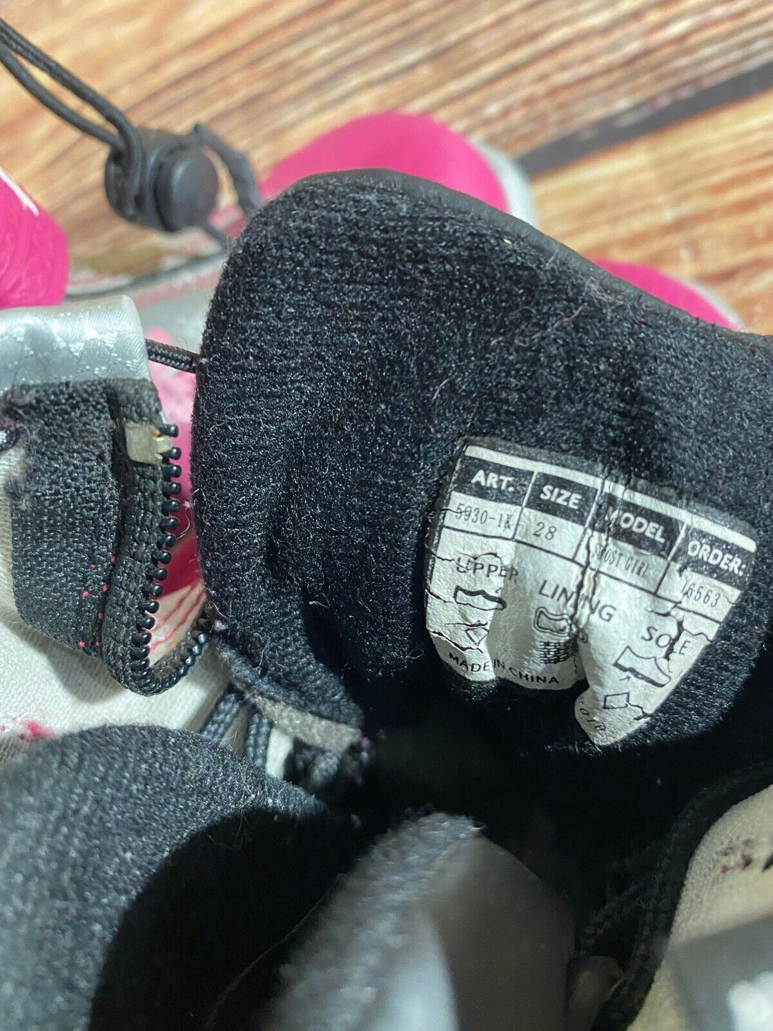 Alpina Frost Kids Nordic Cross Country Ski Boots Size EU28 US10.5 for NNN A-1234