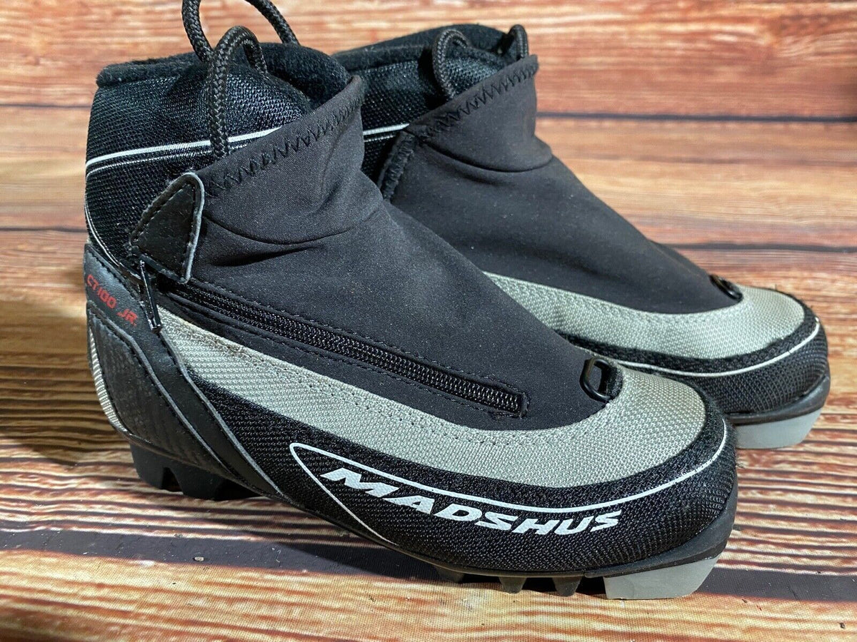 Madshus CT100jr Cross Country Ski Boots Classic NNN EU 30 US 12 Kids 195mm M220