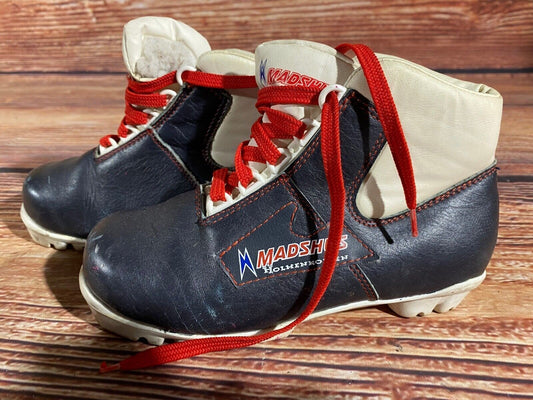 Madshus Holm Cross Country Ski Boots Classic NNN EU 33 US 2 Kids 215mm M259