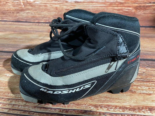 Madshus CT100jr Cross Country Ski Boots Classic NNN EU 32 US 1.5 Kids 205mm M219