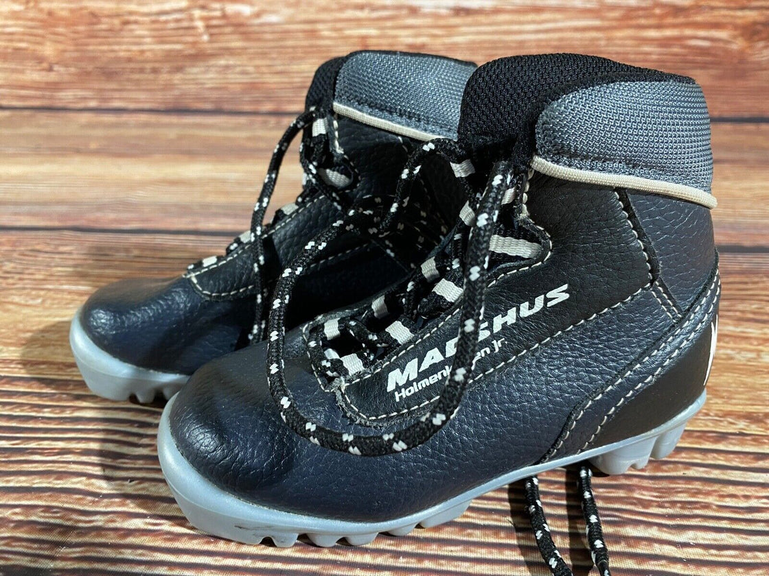 Madshus Holm Kids Nordic Cross Country Ski Boots Size EU26 US9 NNN M257
