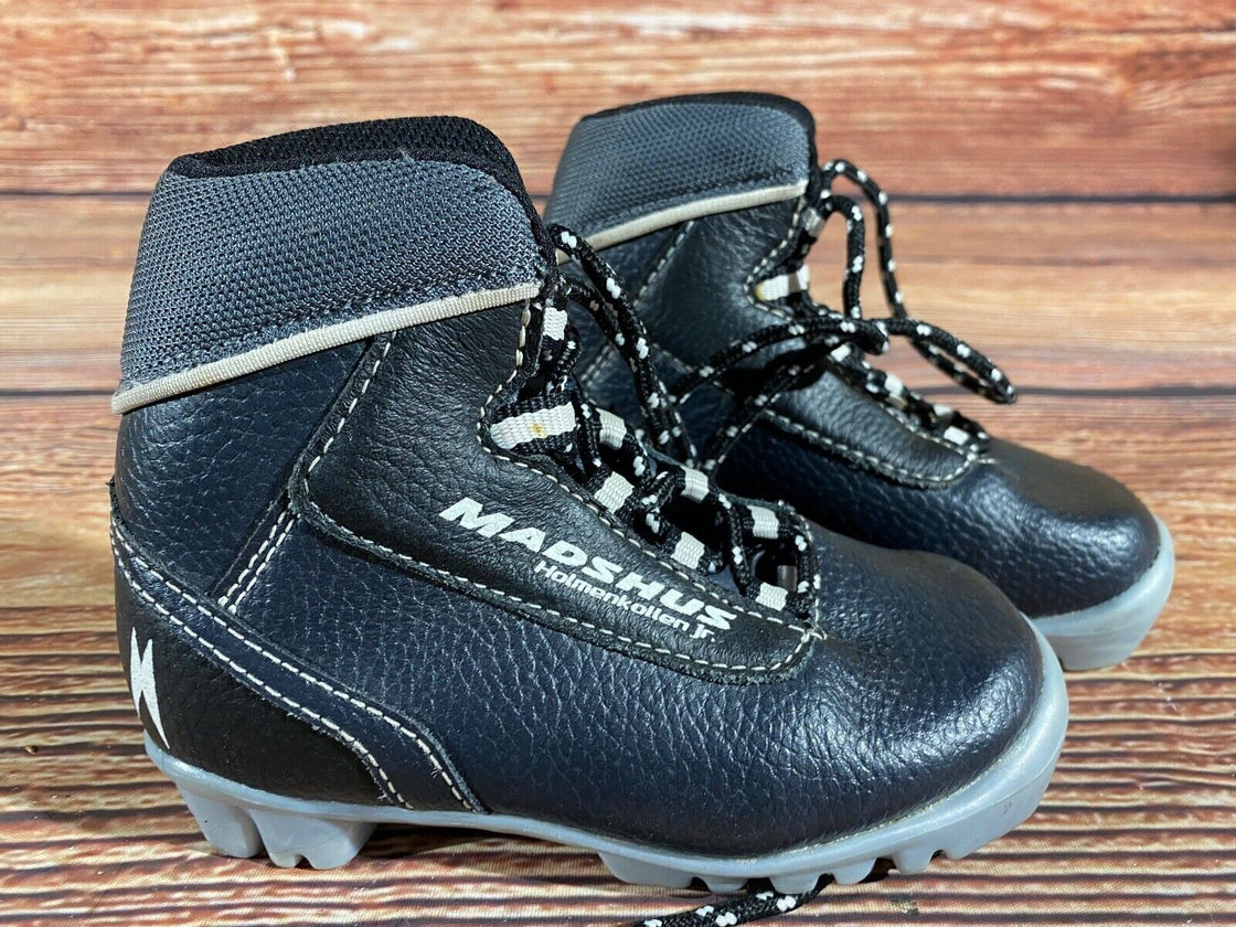 Madshus Holm Kids Nordic Cross Country Ski Boots Size EU26 US9 NNN M257