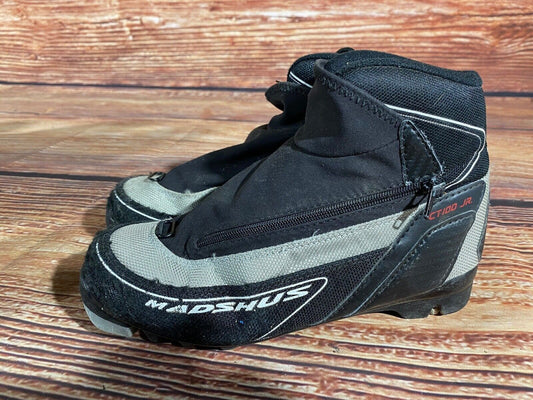 Madshus CT100jr Cross Country Ski Boots Classic NNN EU 35 US 3 Kids 220mm M224