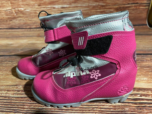 Alpina Frost Cross Country Ski Boots Classic NNN EU 30 US 12 Kids 200mm A-1352