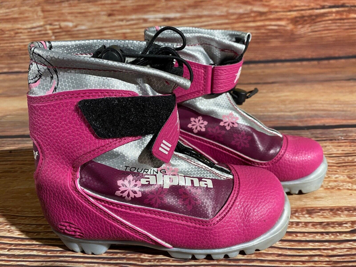 Alpina Frost Cross Country Ski Boots Classic NNN EU 30 US 12 Kids 200mm A-1352