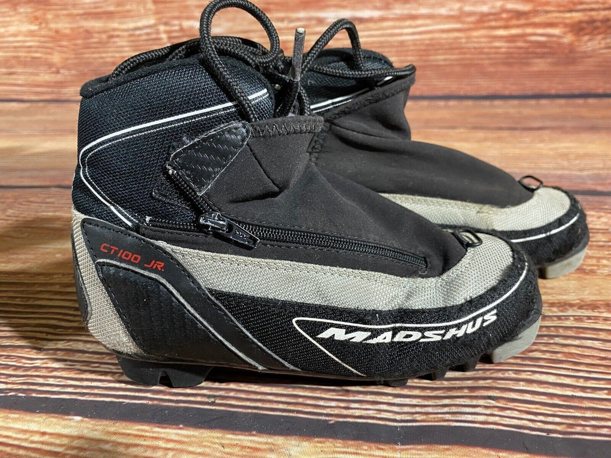 Madshus CT100jr Cross Country Ski Boots Classic NNN EU 32 US 1.5 Kids 205mm M227
