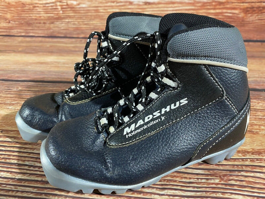 Madshus Holm Cross Country Ski Boots Classic NNN EU 31 US 13 Kids 180mm M319