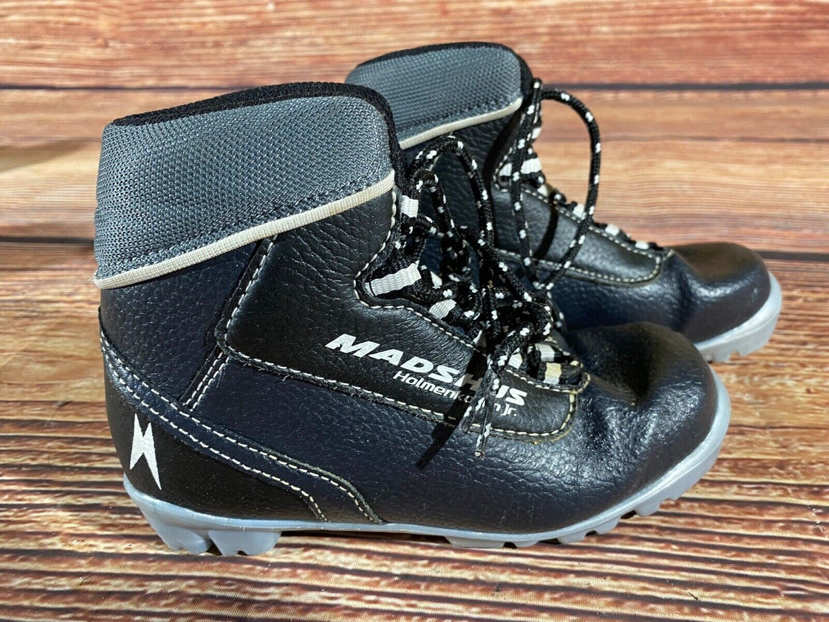 Madshus Holm Cross Country Ski Boots Classic NNN EU 31 US 13 Kids 180mm M319