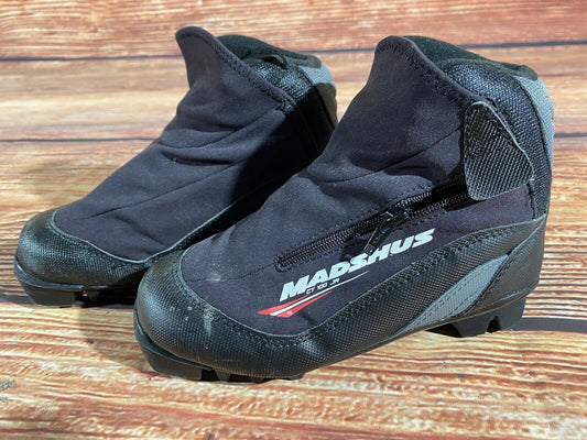 Madshus CT100 Cross Country Ski Boots Classic NNN EU 31 US 13 Kids 190mm M209