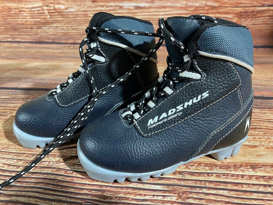 Madshus Holmenkollen Cross Country Ski Boots Classic NNN EU 26 US 9 Kids M192