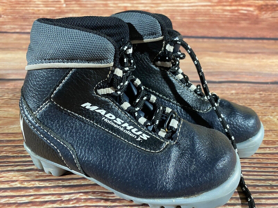Madshus Holm Kids Nordic Cross Country Ski Boots Size EU26 US9 NNN M317