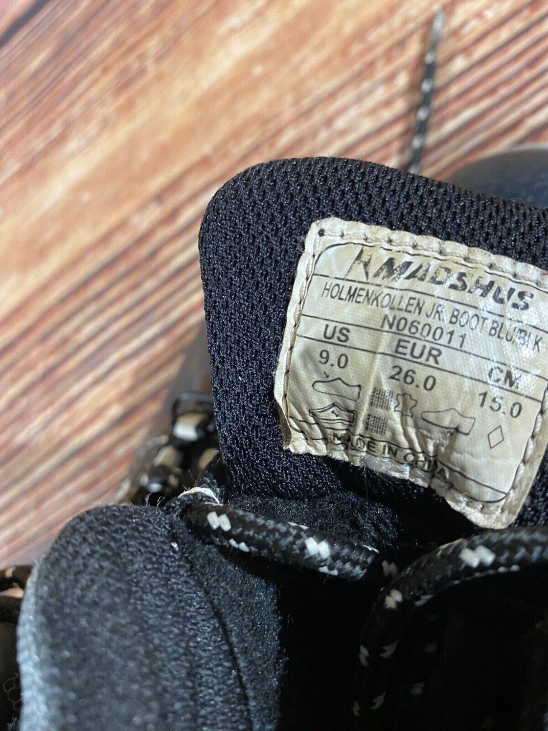 Madshus Holm Kids Nordic Cross Country Ski Boots Size EU26 US9 NNN M317