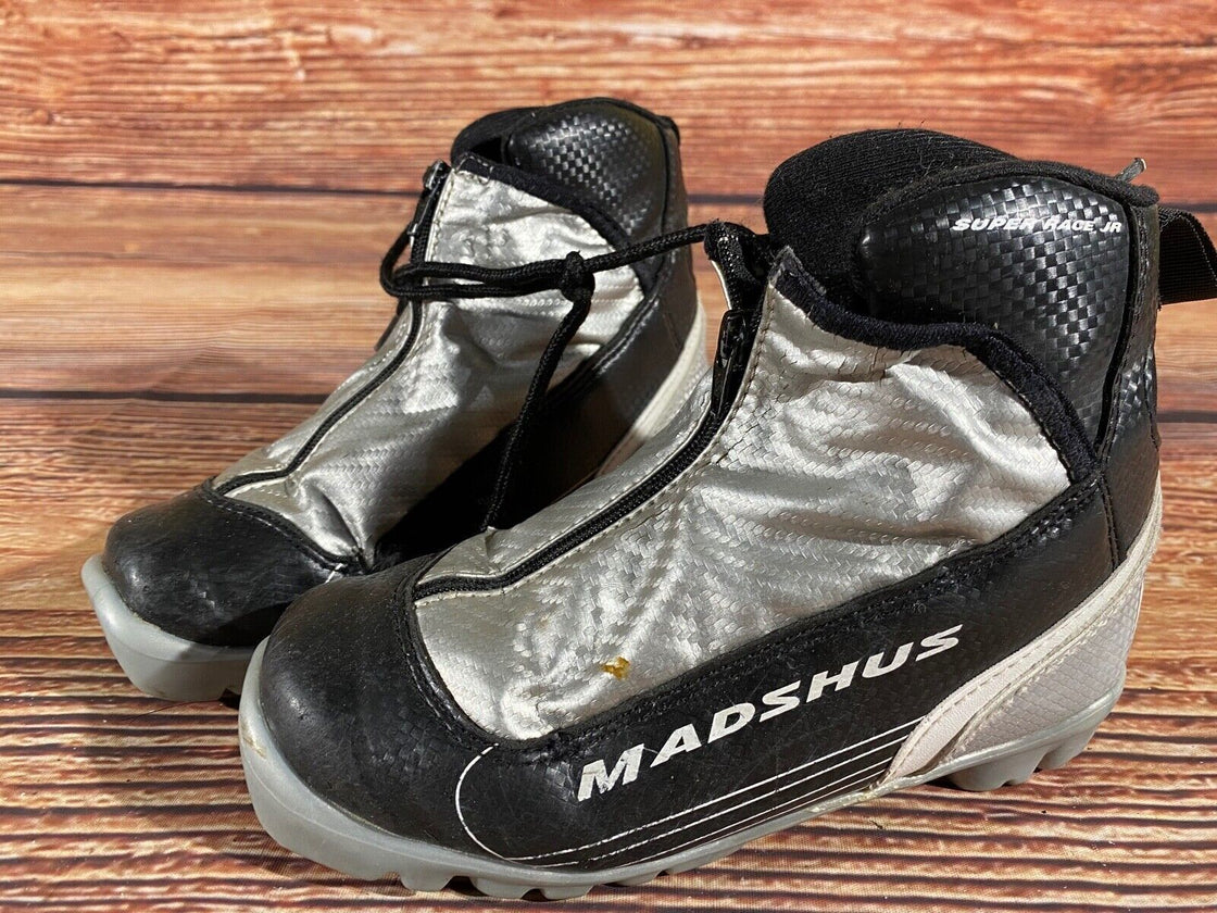 Madshus Super Race Kids Nordic Cross Country Ski Boots Size EU34 US3 NNN M328