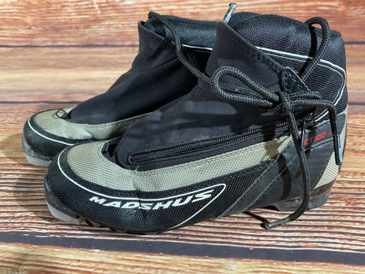 Madshus CT100 Cross Country Ski Boots Classic NNN EU 35 US 3 Kids 225mm M201