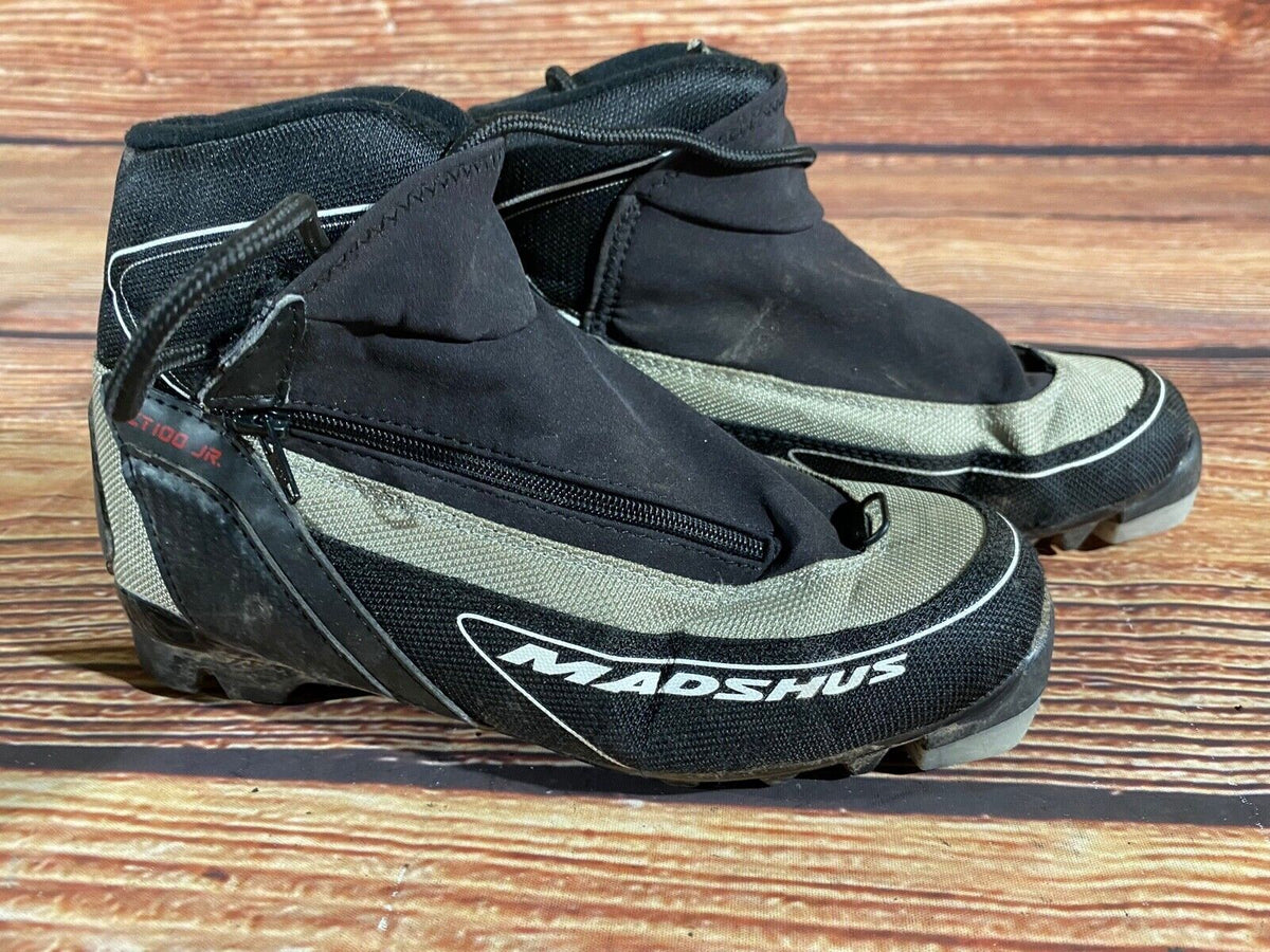 Madshus CT100 Cross Country Ski Boots Classic NNN EU 35 US 3 Kids 225mm M201