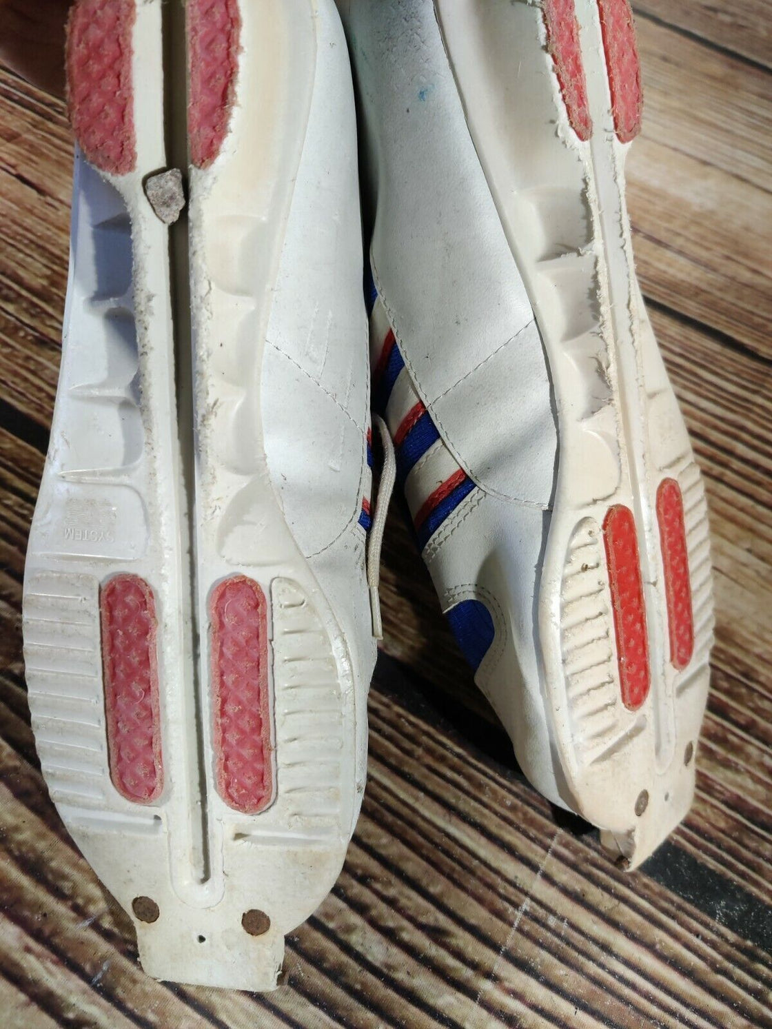 Adidas Cross Country Ski Boots SDS System Bindings Size EU38 2/3 US5.5 1259  Used