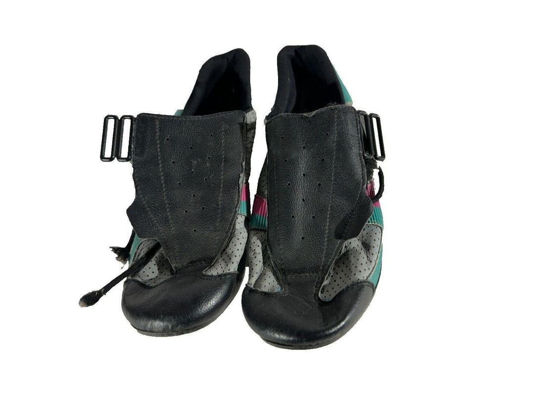 AGU Vintage Cycling Road Shoes EU41 US7 UK6 Mondo 255 cs611 Used