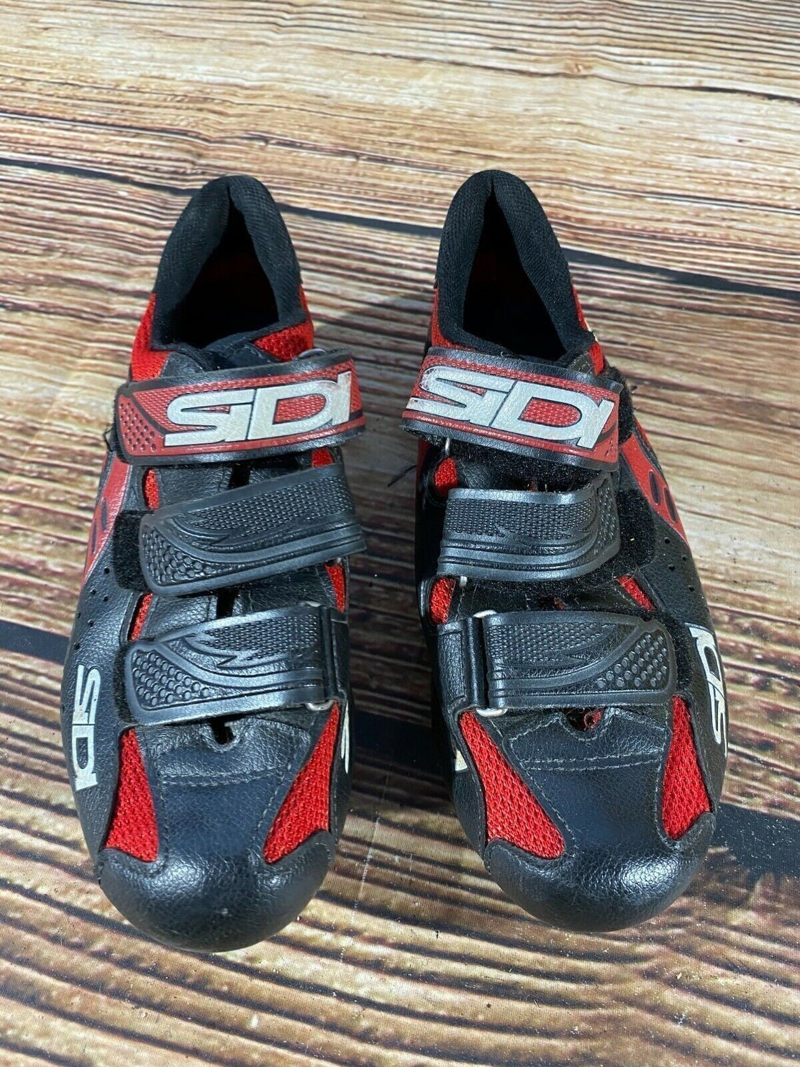SIDI Road Cycling Shoes Clipless Biking Boots Size EU38 with Cleats cs868