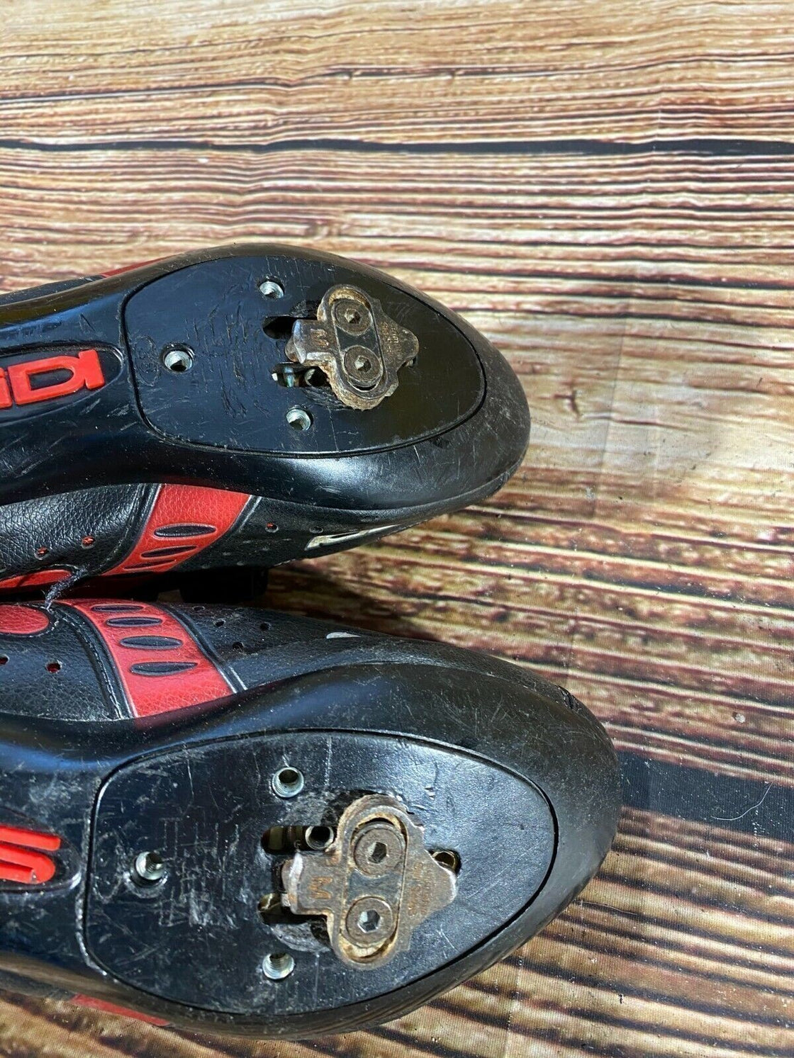 SIDI Road Cycling Shoes Clipless Biking Boots Size EU38 with Cleats cs868