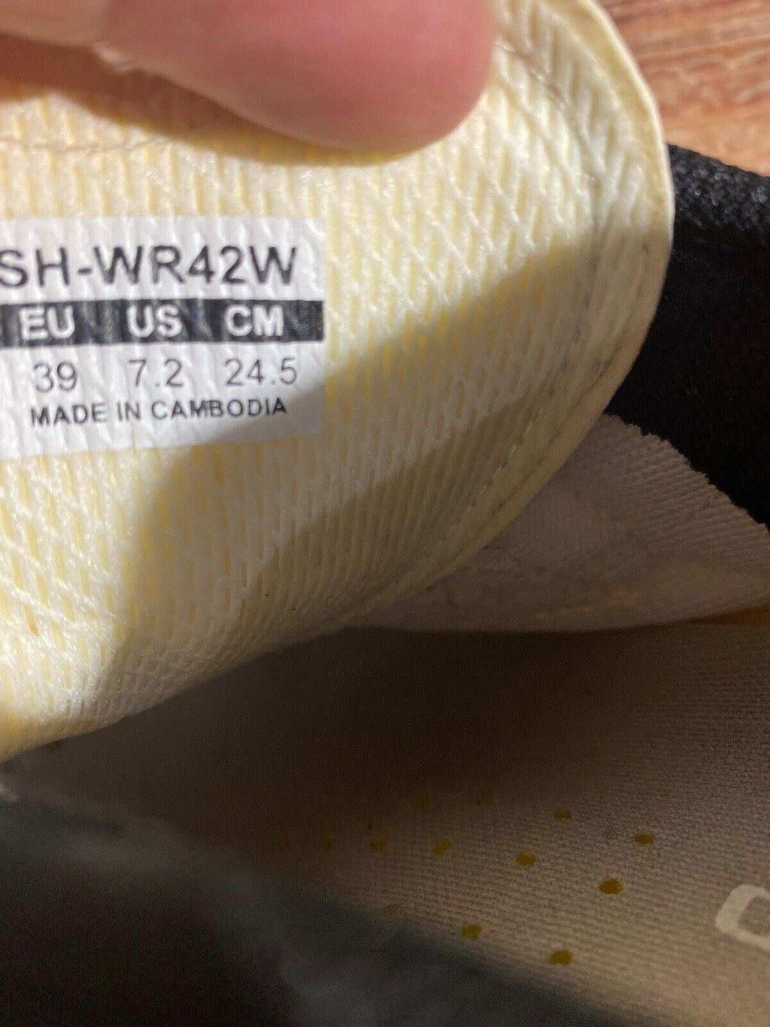 SHIMANO WM42 MTB Cycling Shoes Mountain Bike Ladies EU39 US7.2 Mondo 245 cs1240