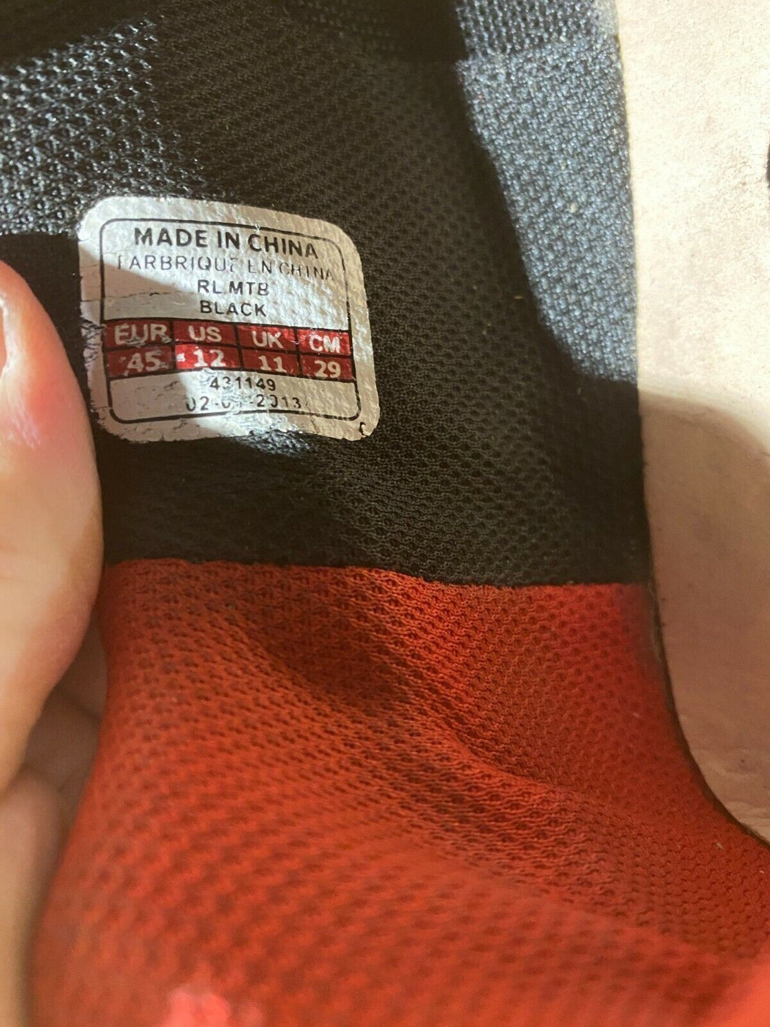 BONTRAGER Cycling MTB Shoes Mountain Bike Boots EU45 US12 Mondo 282 cs1256