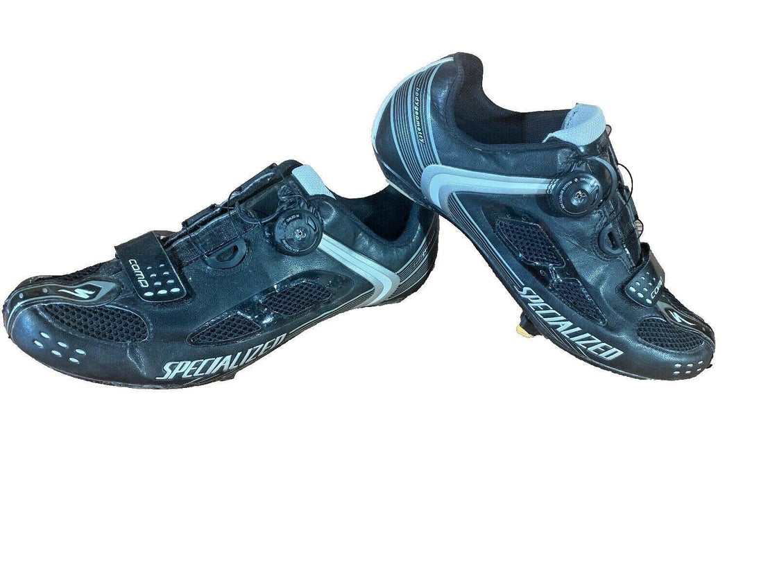 SPECIALIZED Road Cycling Shoes Bike 3 Bolts Size EU45.5 US11.75 Mondo 288  cs849