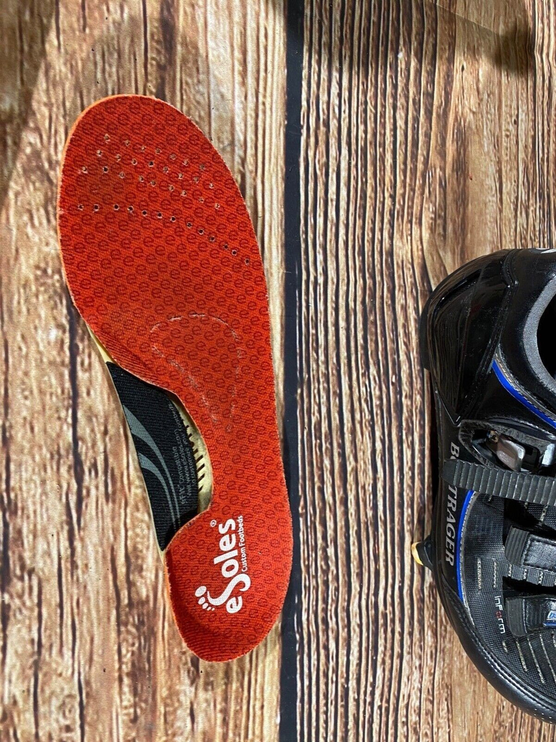 BONTRAGER Race Road Cycling Shoes Biking Boots Size EU41 US8 Mondo 255 cs731