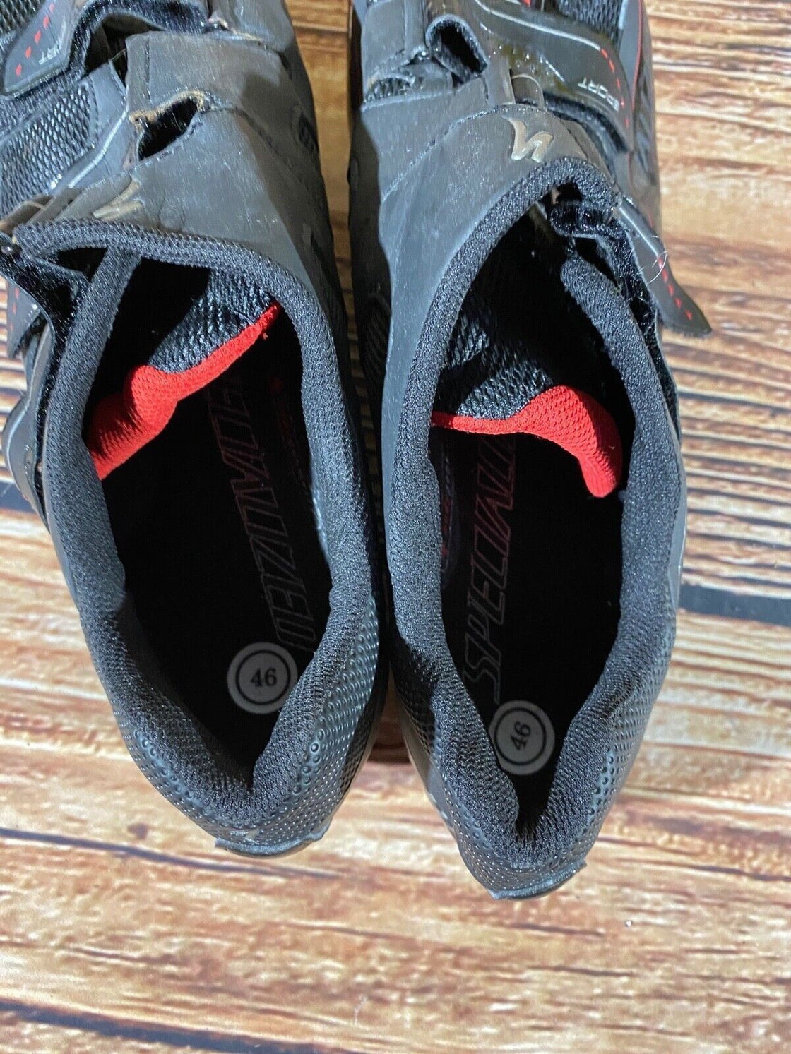 SPECIALIZED Road Cycling Shoes Biking Boots 3 Bolts EU46 US12.25 Mondo 295 cs847