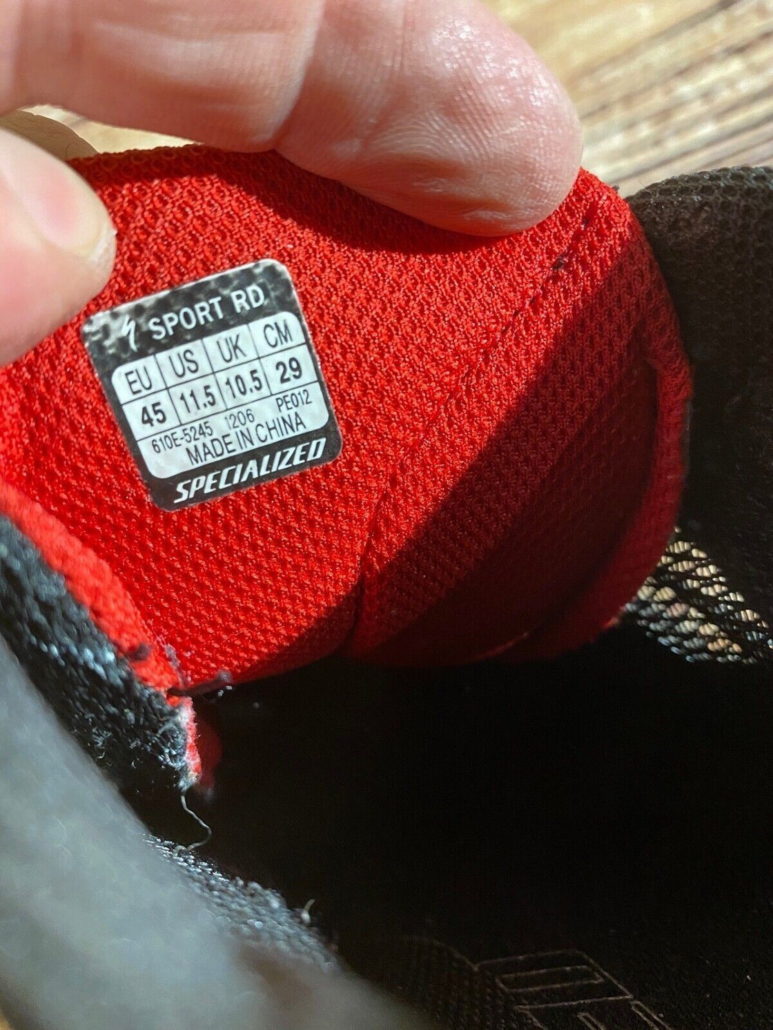 Specialized Sport Road Cycling Shoes Biking Boots EU45 US11.5 Mondo 288  cs848