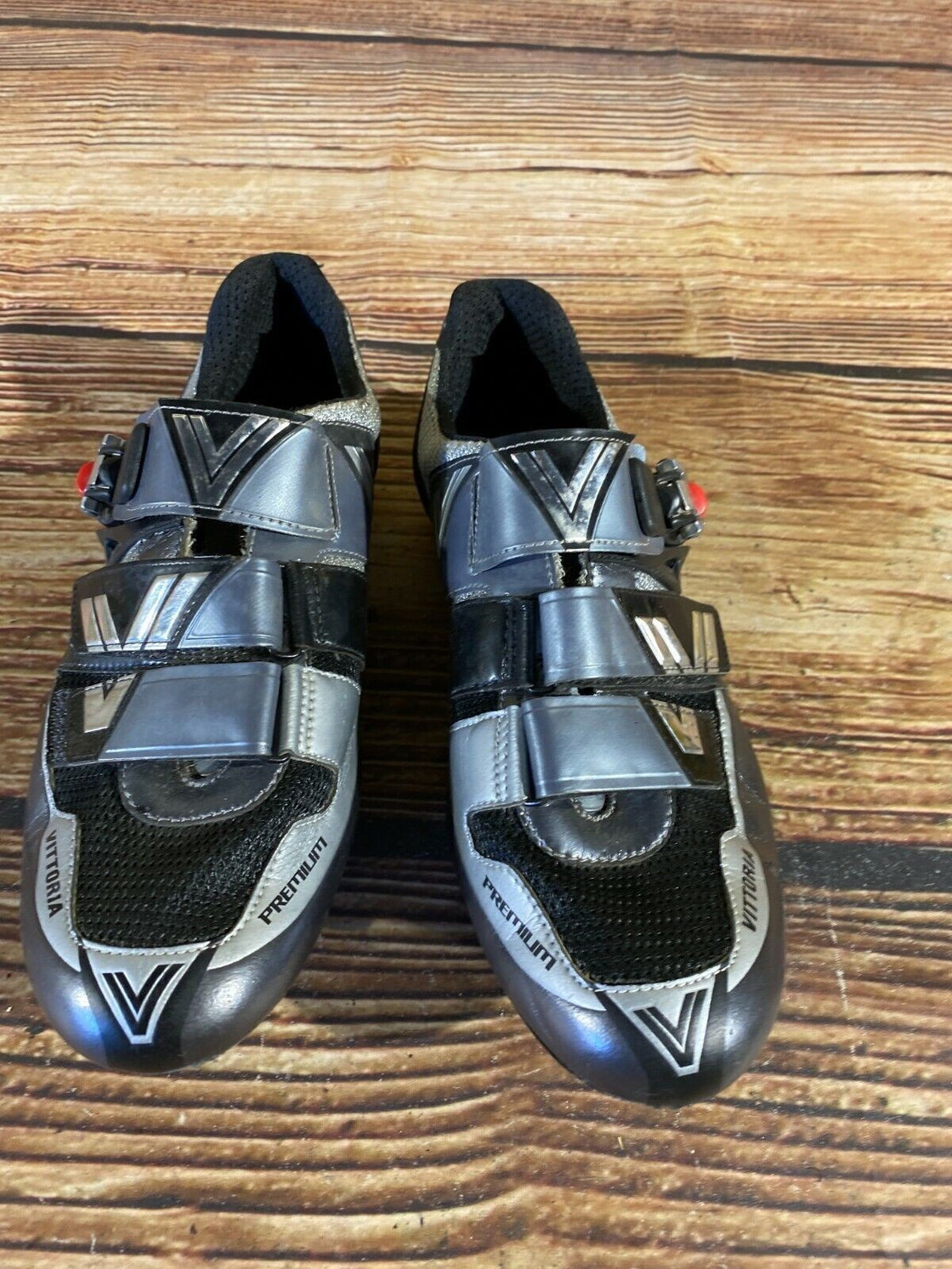 VITTORIA Carbon Road Cycling Shoes Biking Boots 3 Bolts Size EU42 US8 cs790