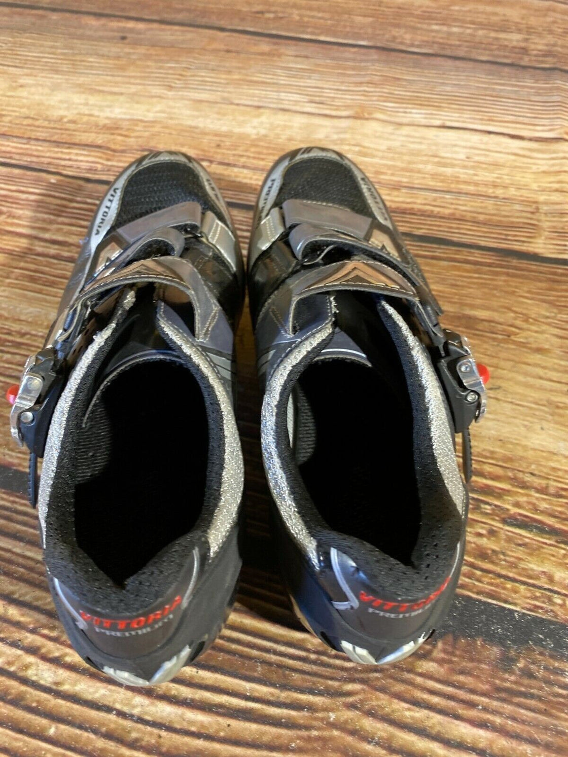 VITTORIA Carbon Road Cycling Shoes Biking Boots 3 Bolts Size EU42 US8 cs790