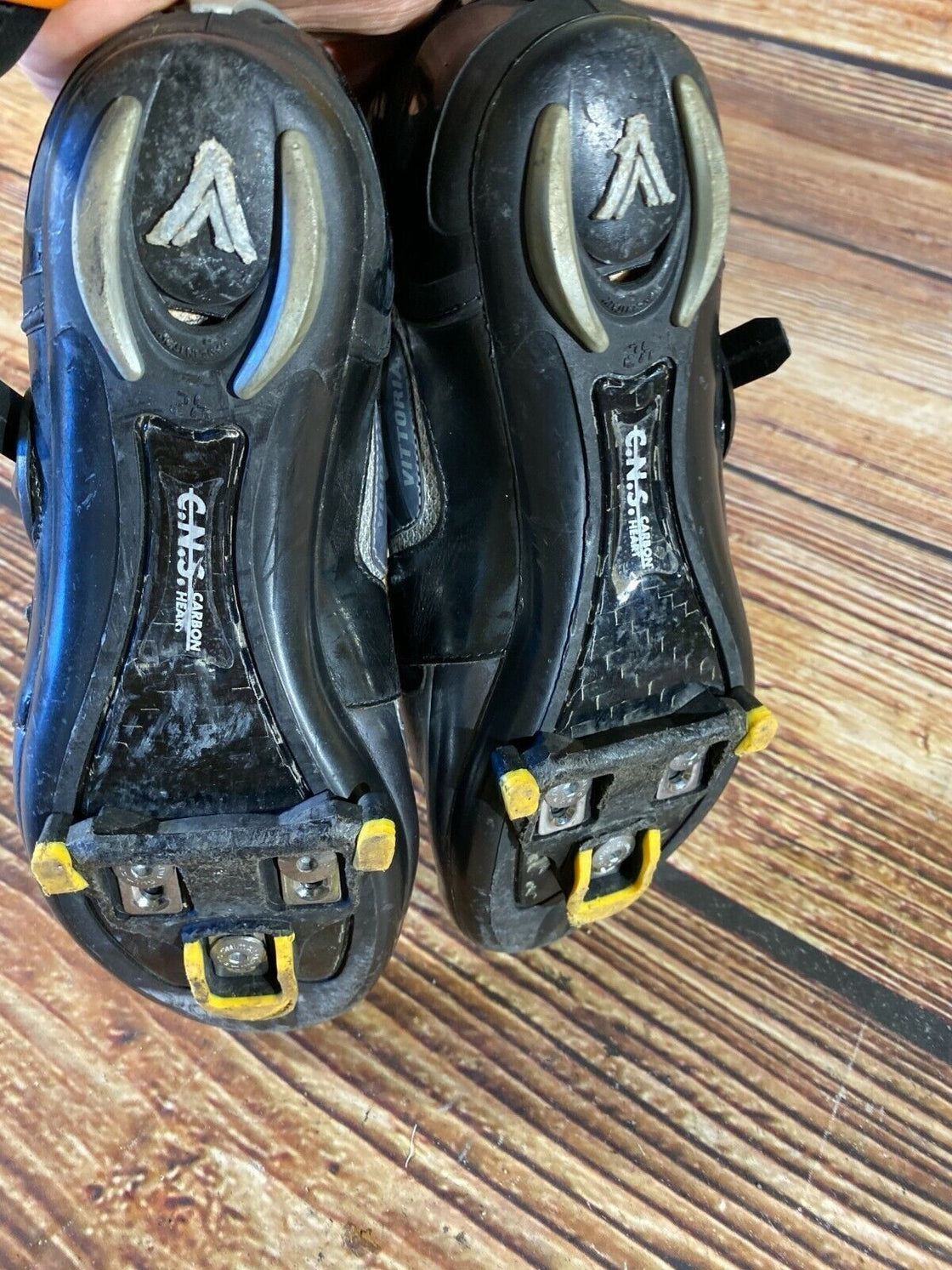 VITTORIA Carbon Road Cycling Shoes Biking Boots 3 Bolts Size EU42 US8 cs790