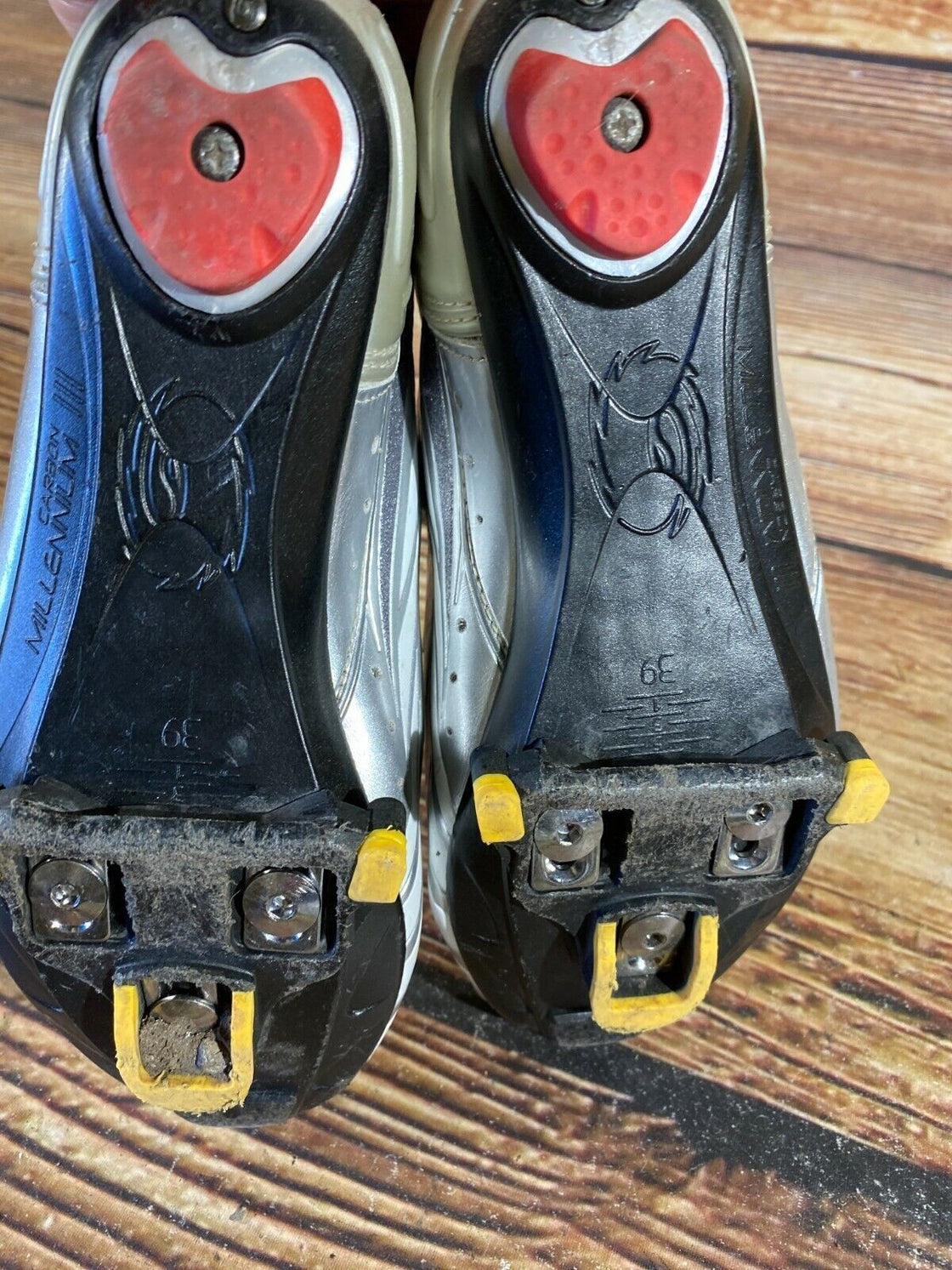 SIDI Road Cycling Shoes Carbon Millennium Biking Boots Size EU39 US6 cs871