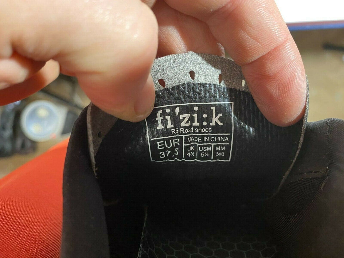 FIZIK R5 Road Cycling Shoes Road Bike Size EU37.5 US5.5 cs797