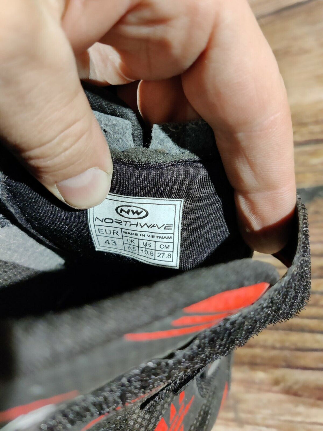 NORTHWAVE Rockster Cycling MTB Shoes Mountain Biking Size EU43  US10.5 cs1084