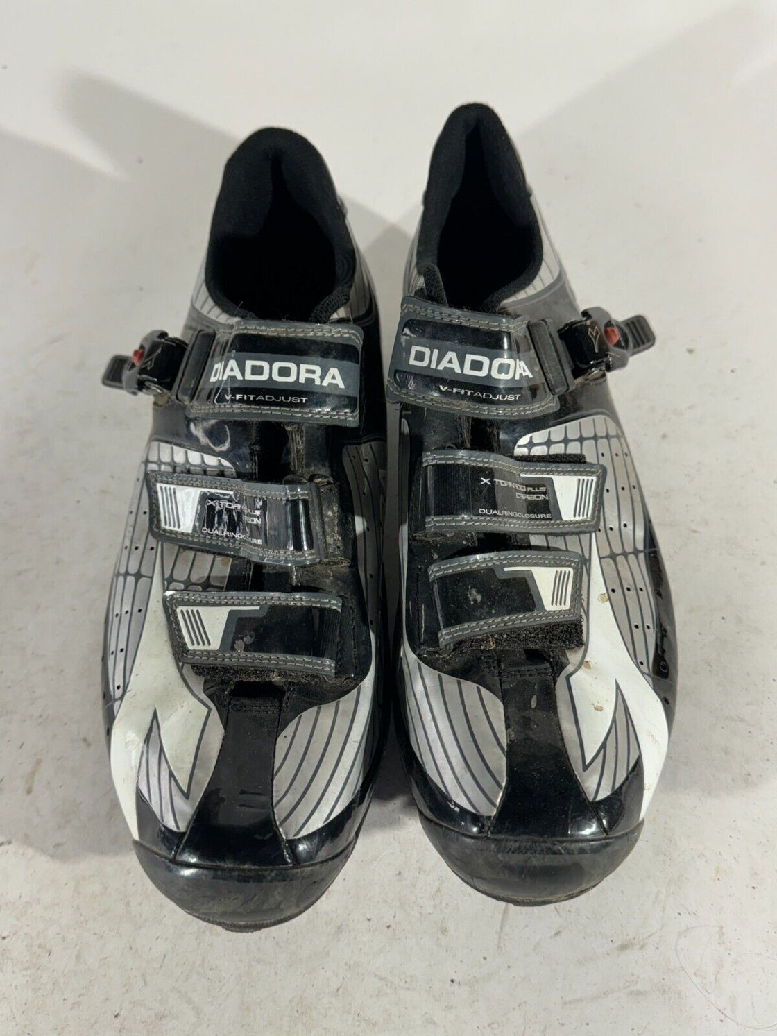 DIADORA Tornado Carbon Cycling MTB Shoes Biking Boots EU43 US9.5 Mondo 270 cs209
